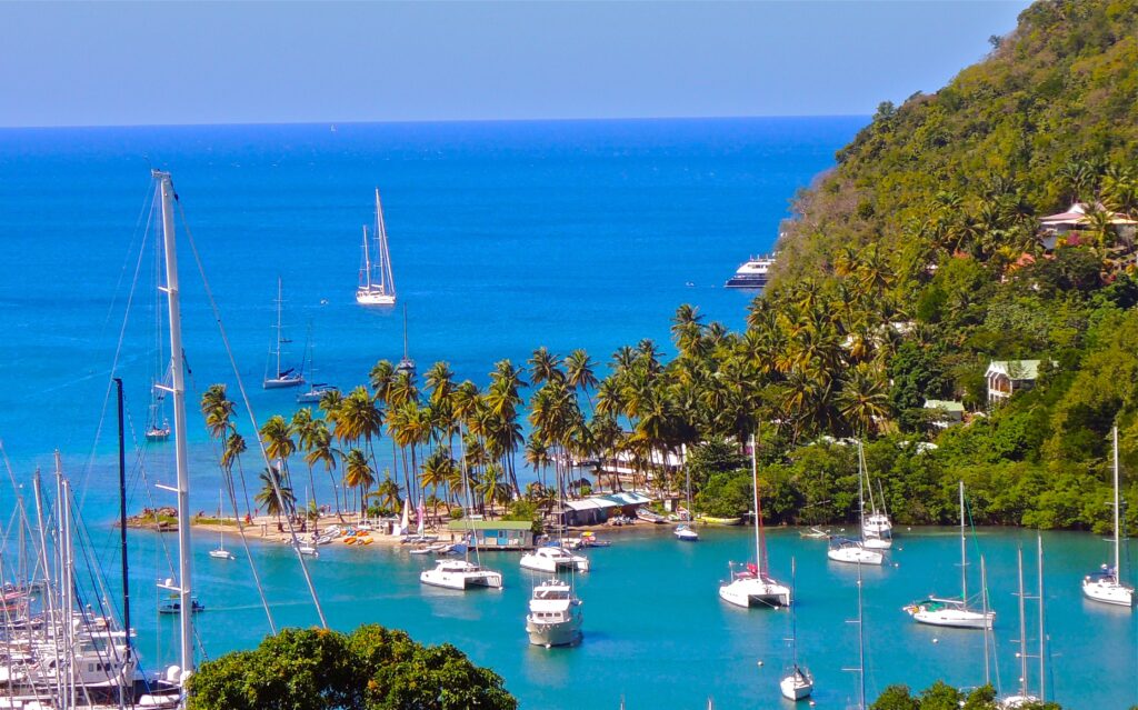 St Lucia yacht charter boats, Caribbean charter yacht rental