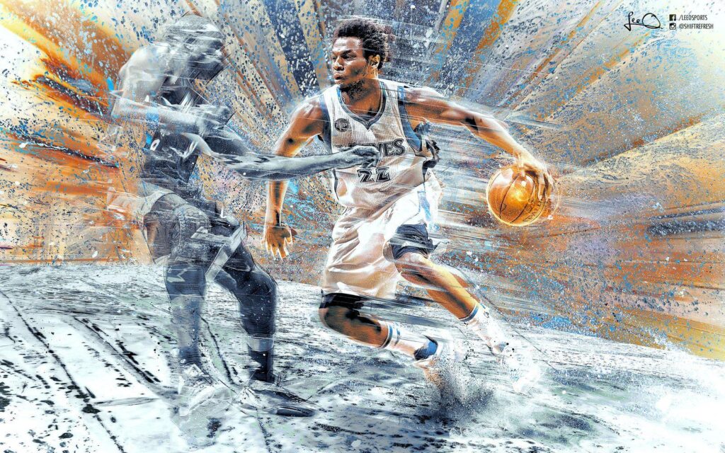 Andrew Wiggins NBA Wallpapers by skythlee