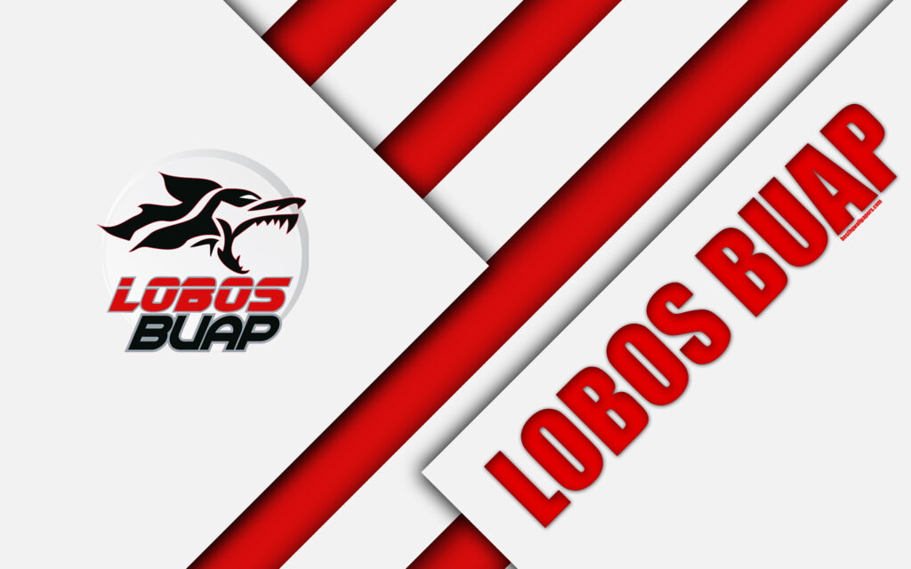 Download wallpapers Lobos BUAP, k, Mexican Football Club, material