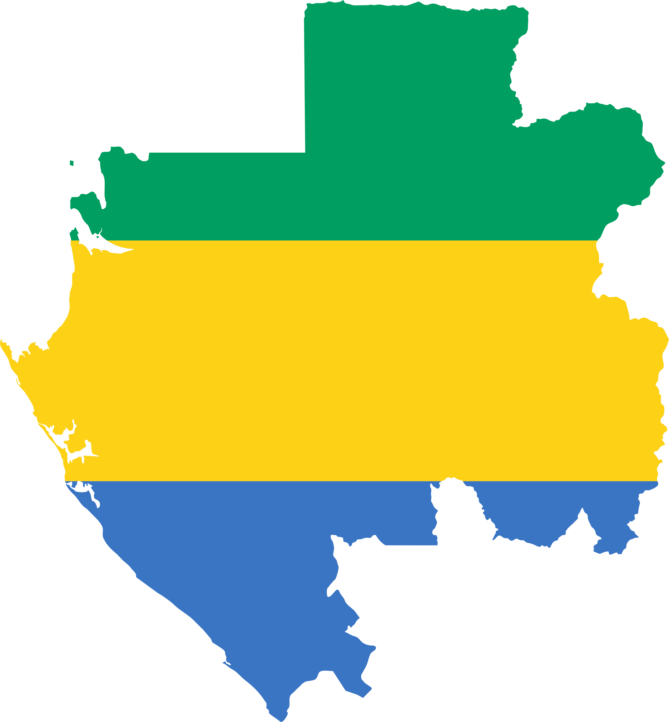 Gabon Flag