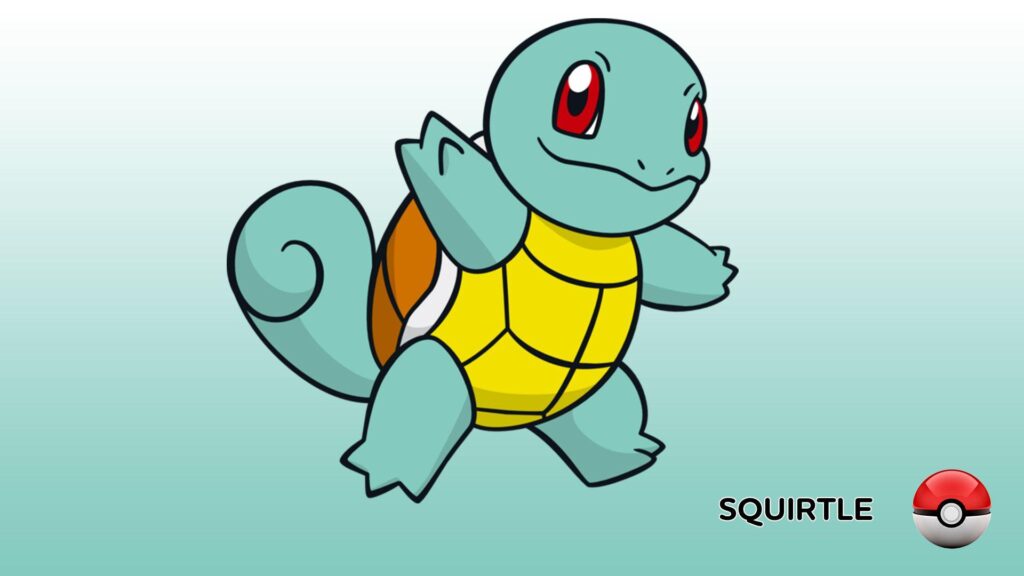 Squirtle wallpapers 2K in Pokemon Go