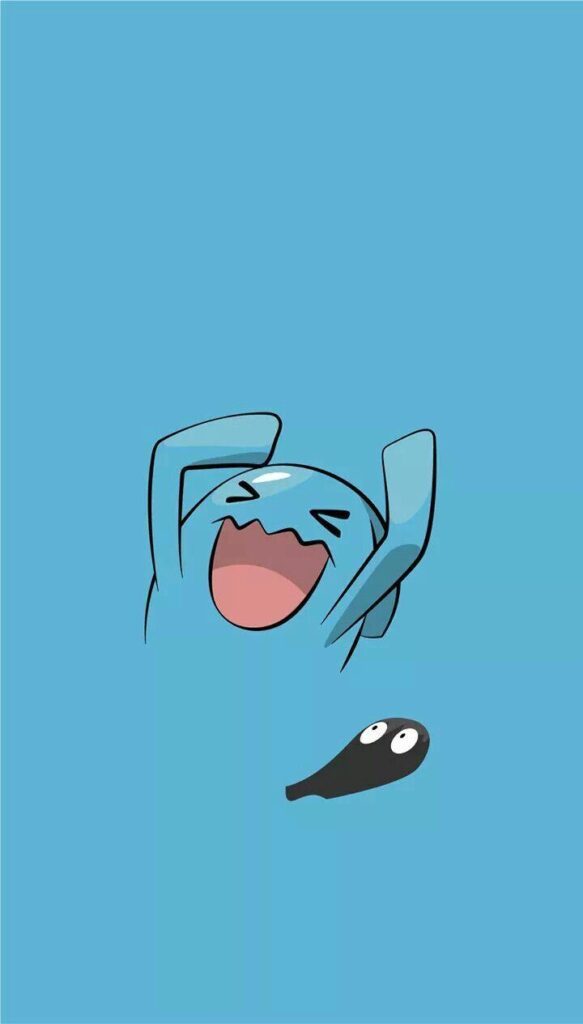 Pokemon ;; Wobbuffet ❤ liked on Polyvore featuring backgrounds