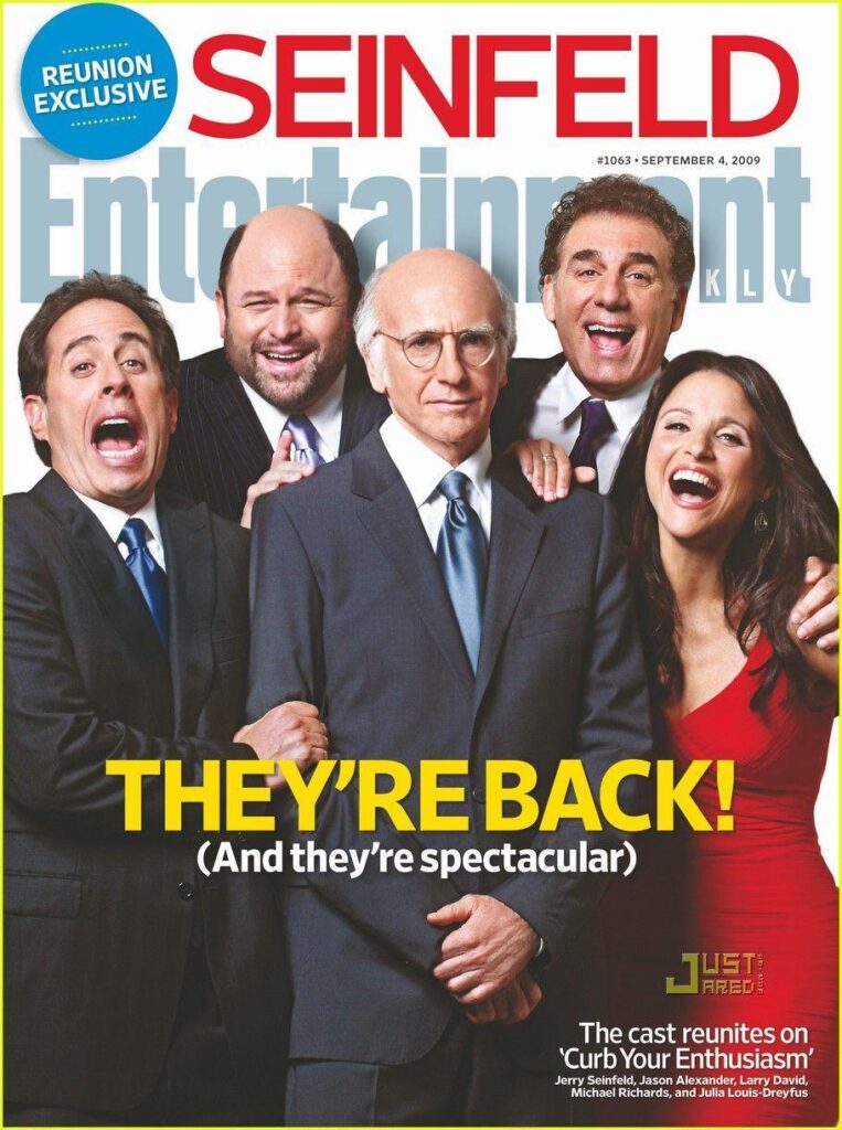 Seinfeld Cast Covers Entertainment Weekly Photo