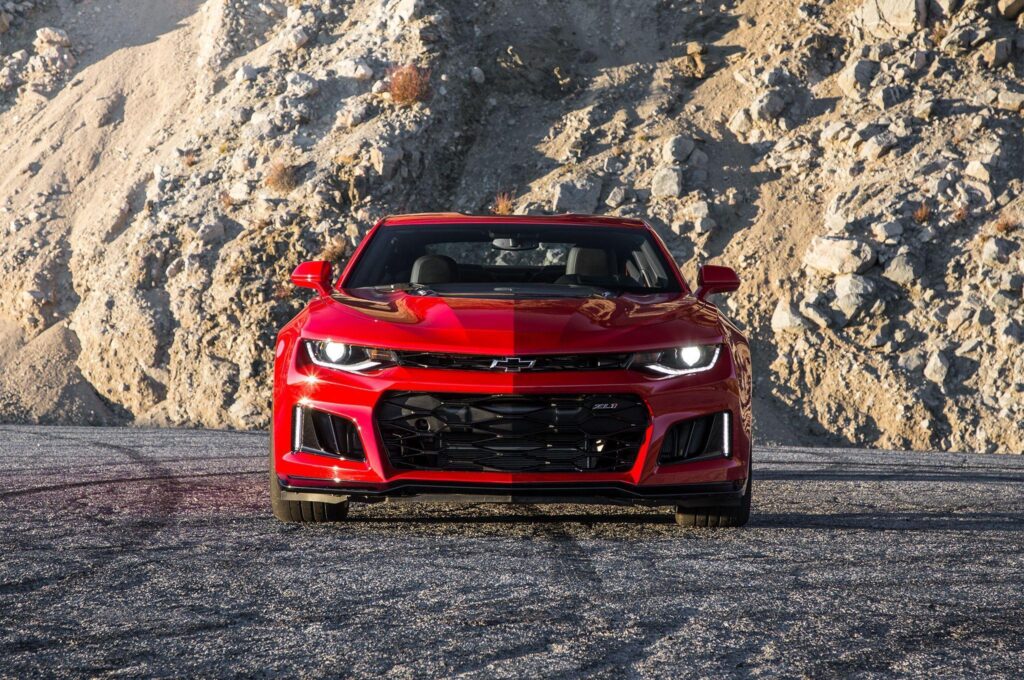 Chevrolet Camaro ZL Red Wallpapers