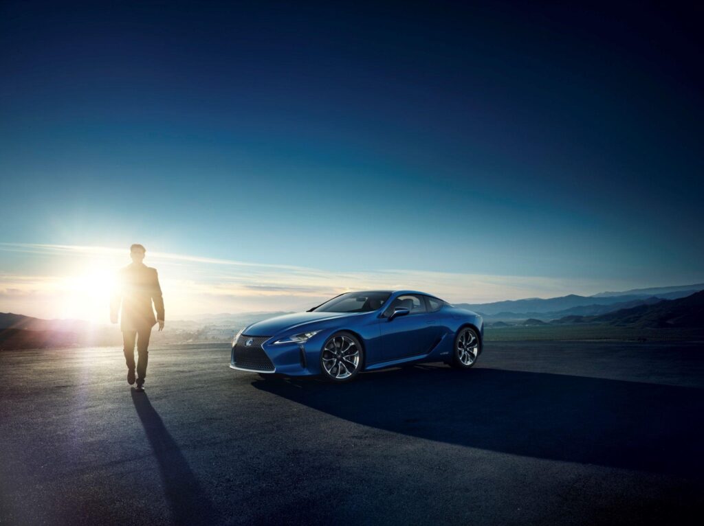 Lexus LC h wallpapers 2K in Lexus