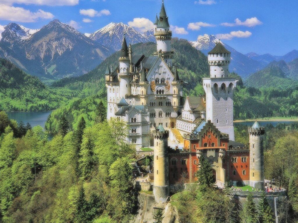 Related Pictures Neuschwanstein Castle Wallpapers 2K Car Pictures