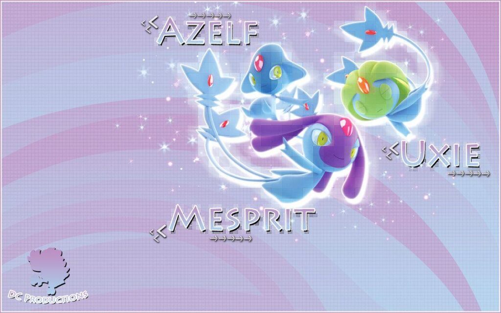 Uxie Mesprit Azelf Wallpapers by demoncloud