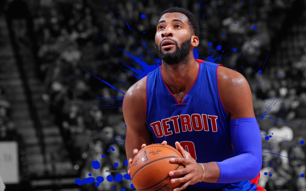 Download wallpapers Andre Drummond, k, basketball players, NBA