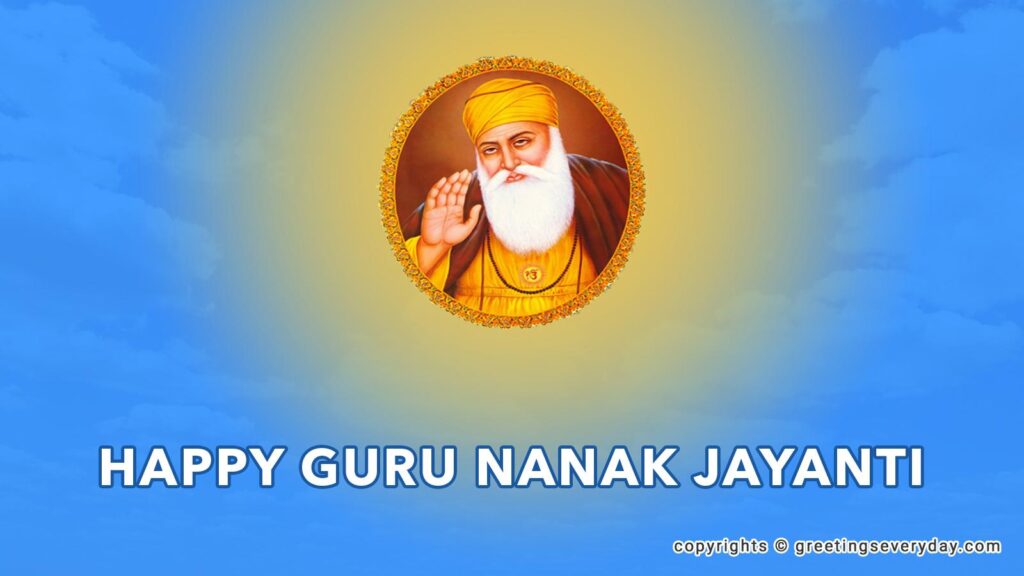 Guru Nanak Gurpurab Wish Pictures And Wallpaper
