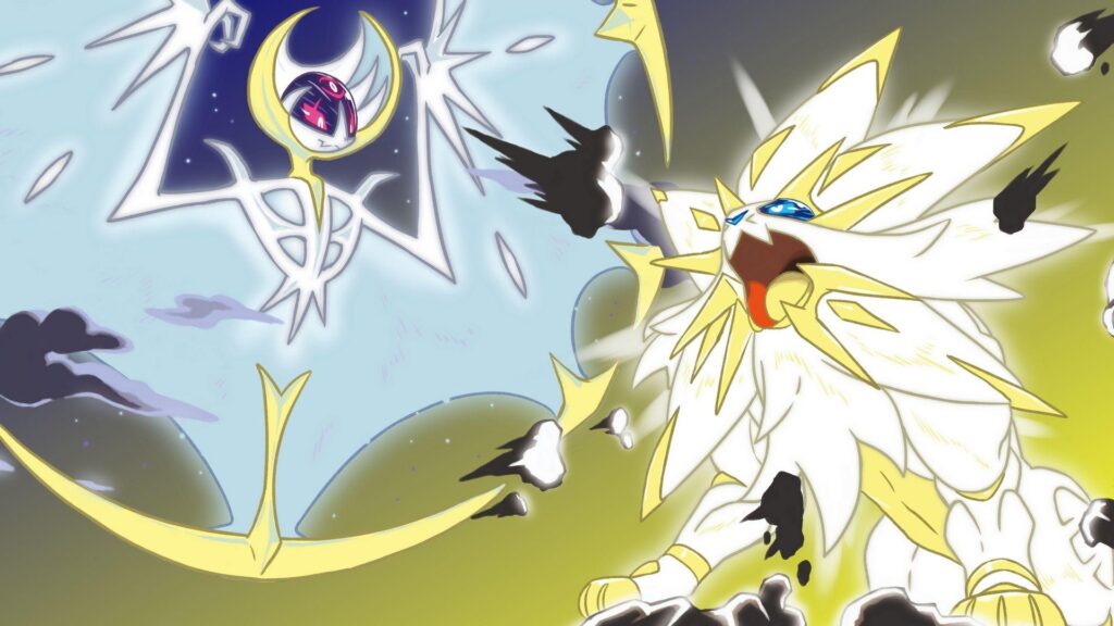 Pokémon immagini Solgaleo and Lunala 2K wallpapers and backgrounds