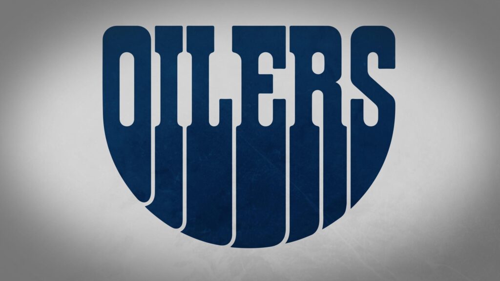 NHL Edmonton Oilers Logo Grey wallpapers in Hockey