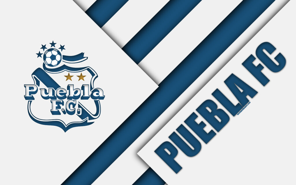 Download wallpapers Puebla FC, k, Mexican Football Club, material