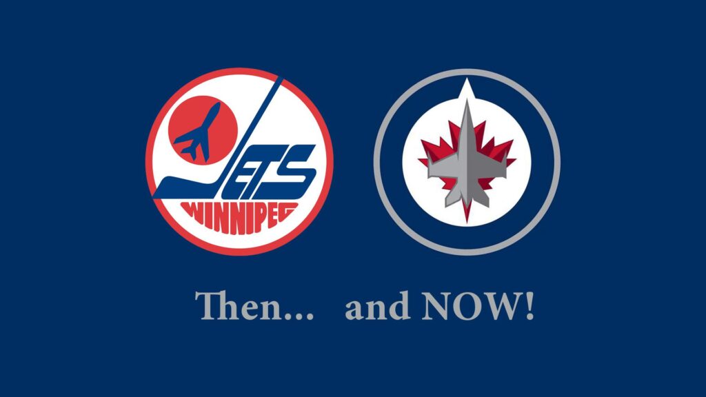 × Winnipeg Jets Old New RCAF Logo Blue wallpapers – Digital