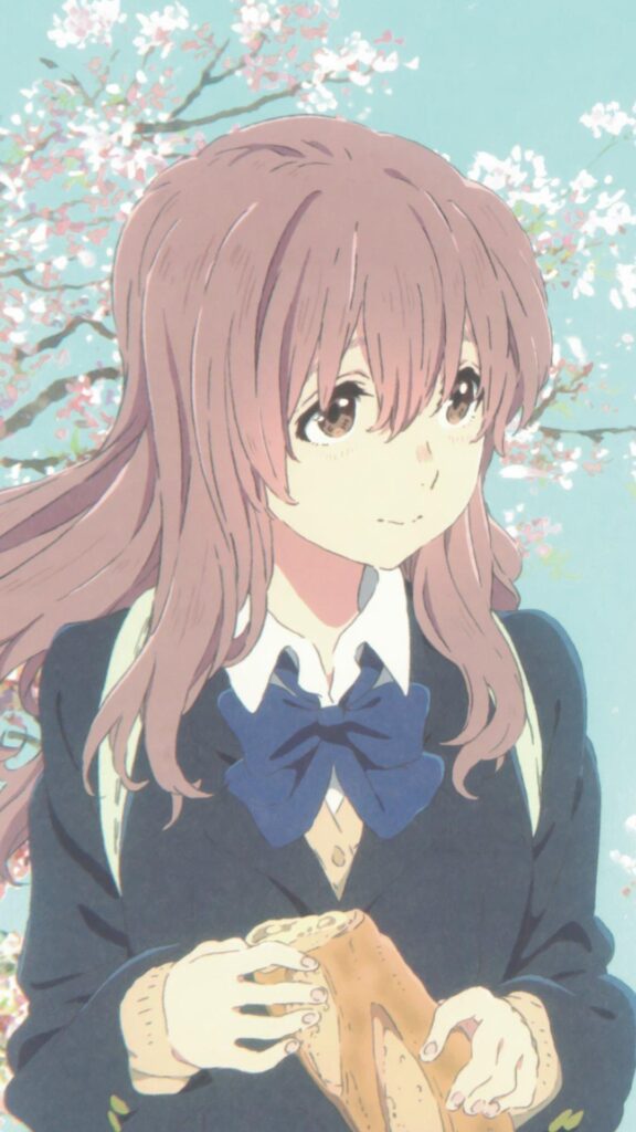 Koe no Katachi Shouko NishimiyaiPhone Plus wallpapers ×