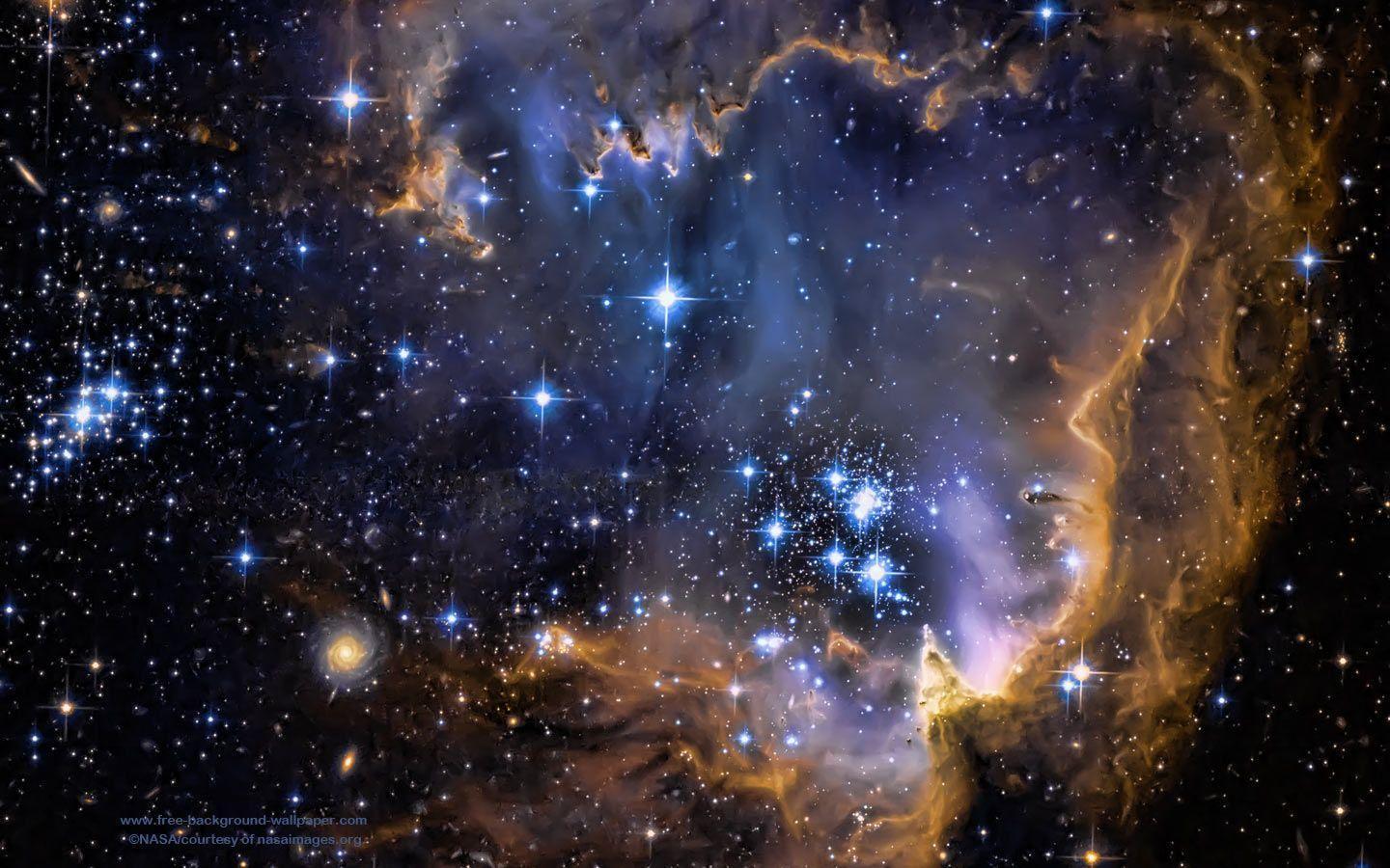 Galaxy Infant Stars Stars Backgrounds