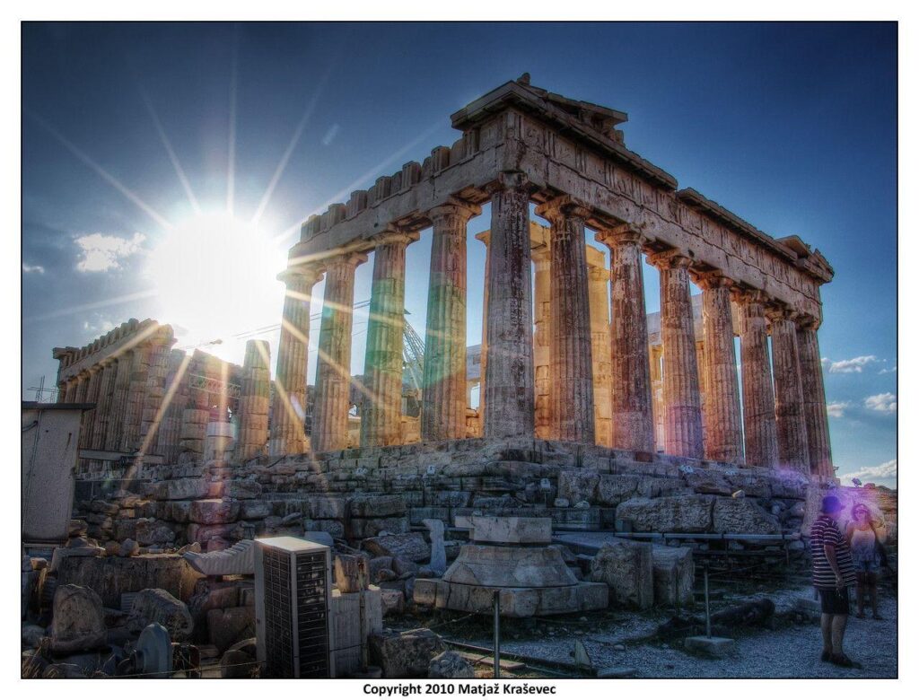 The Parthenon by karstART K