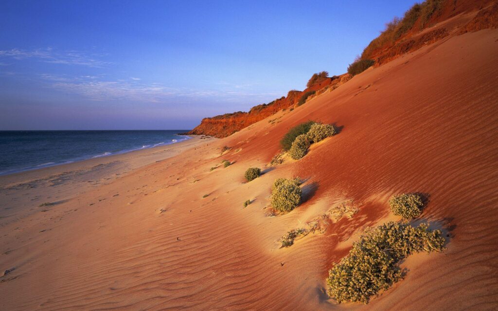 The sandy coast of Australia wallpapers and Wallpaper
