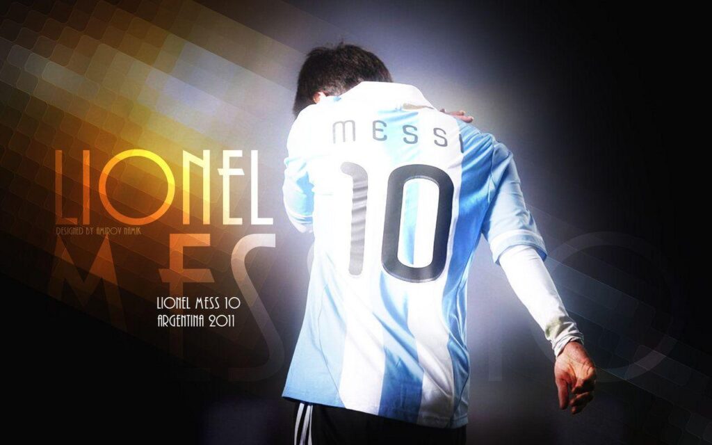 Messi Wallpapers In Argentina Jersey