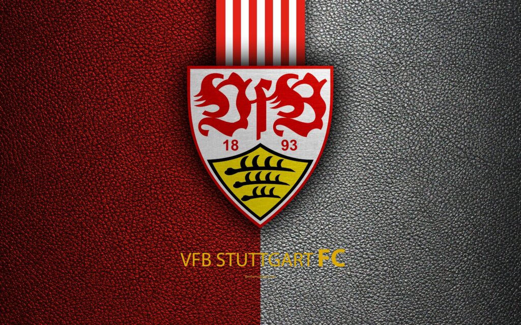 VfB Stuttgart FC, K, German football club, Bundesliga, leather