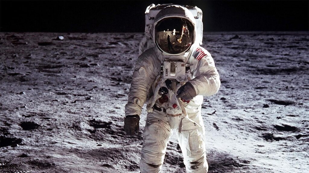 Apollo Astronaut on the moon