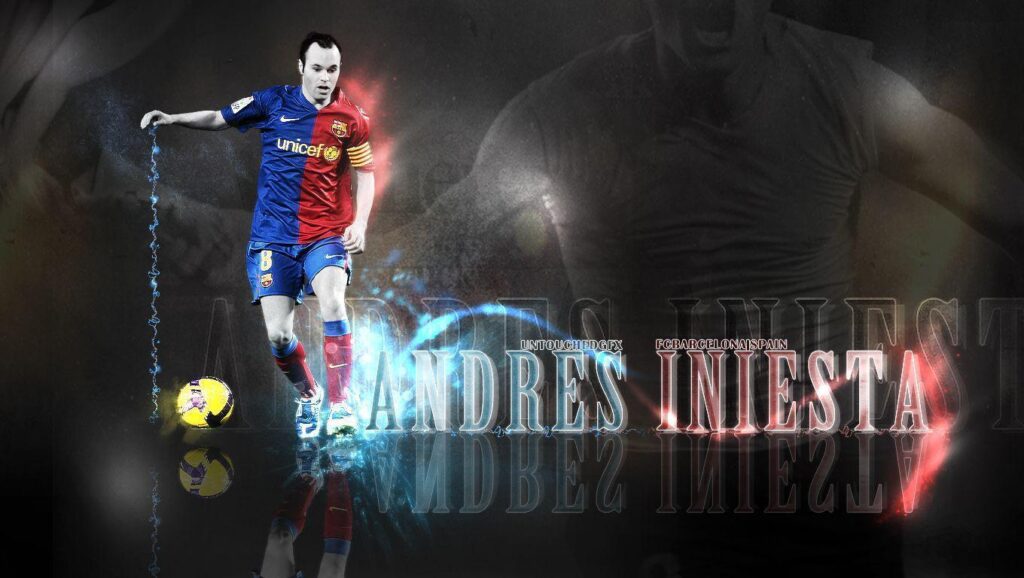 Wallpapers Andres Iniesta by UntouchedDesigns