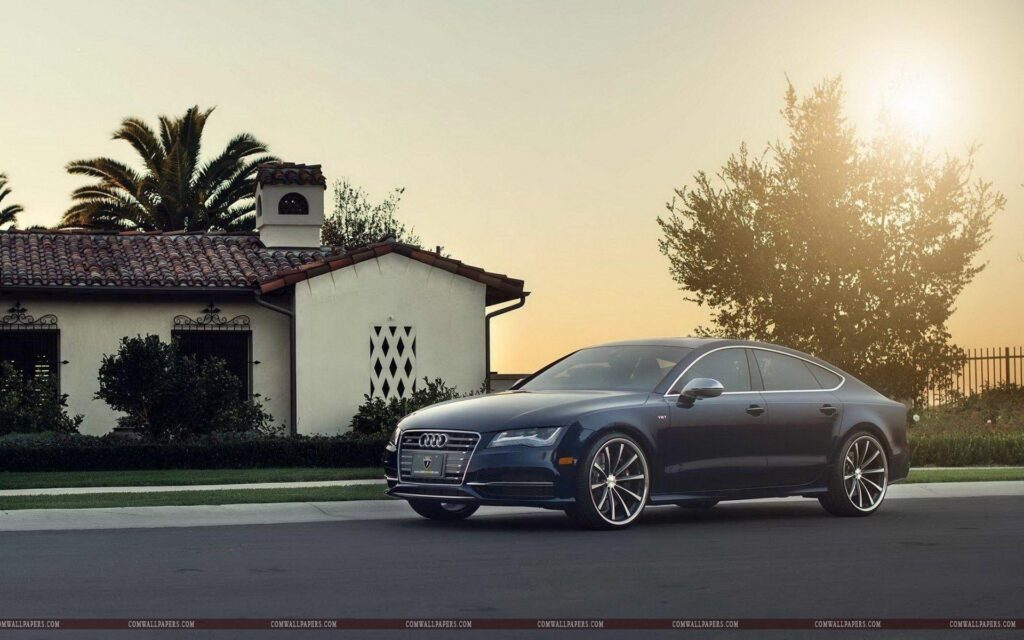 Audi a House 2K Wallpapers