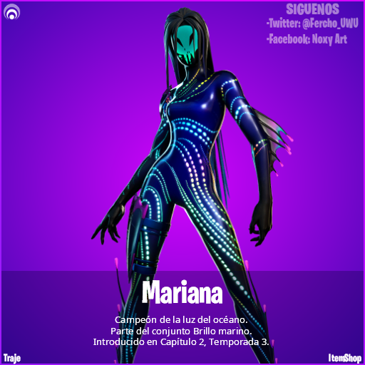 Mariana Fortnite wallpapers