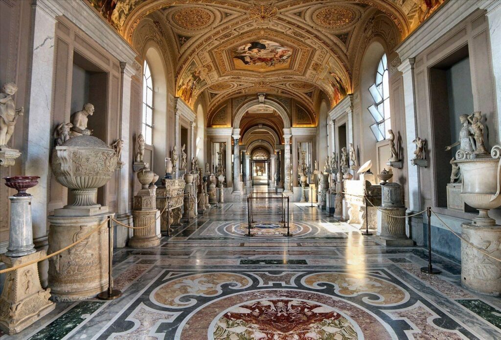 Inside Vatican Museums Vatican City Wallpapers