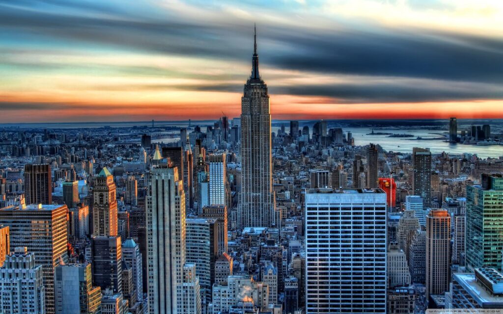 Empire State Building HDR 2K desk 4K wallpapers High Definition