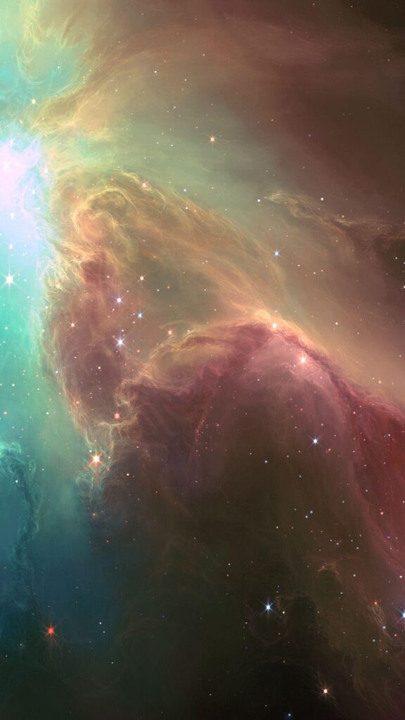 Star Forming Nebula Dust Cloud iPhone Plus 2K Wallpapers HD