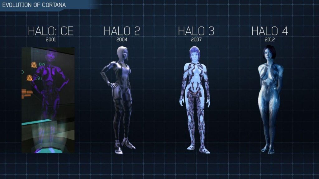 Video games Cortana Halo evolution Halo Halo wallpapers