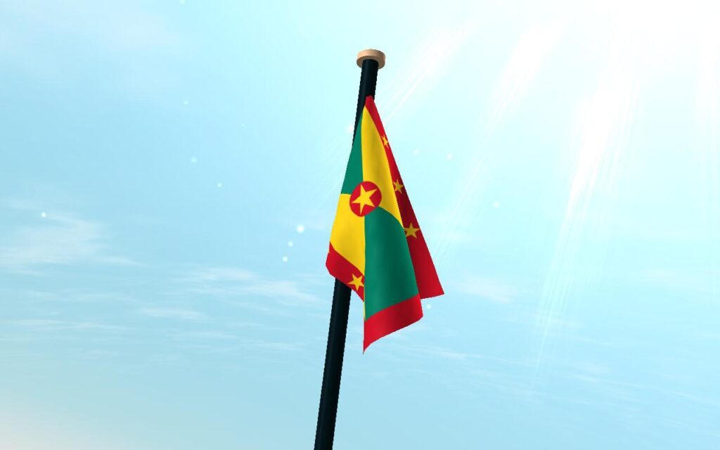 Grenada Flag D Free Wallpapers for Android