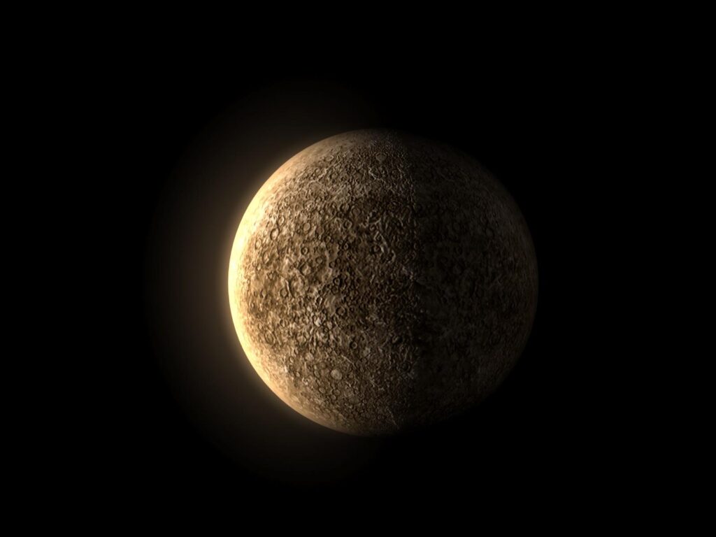 Wallpaper of Mercury Planet