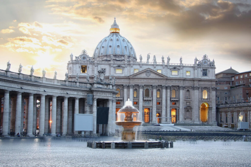 St Peters Cathedral Aesthetic St Peters Basilica 2K Wallpapers