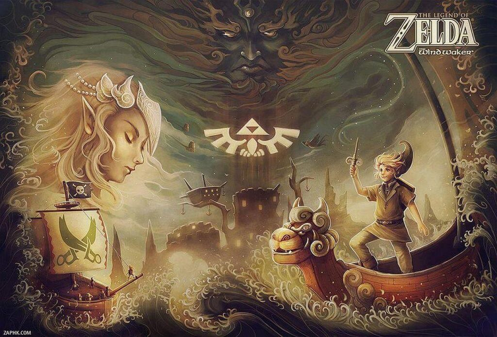 The Legend of Zelda The Wind Waker 2K Wallpapers