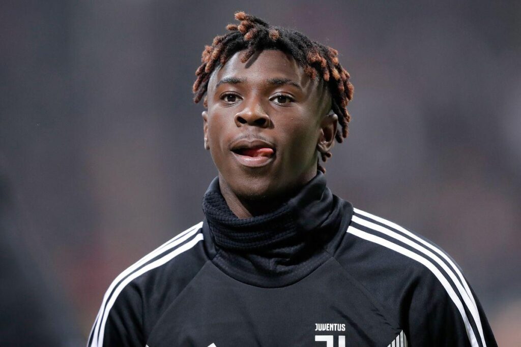 Report Juventus intend to not loan out Moise Kean this month
