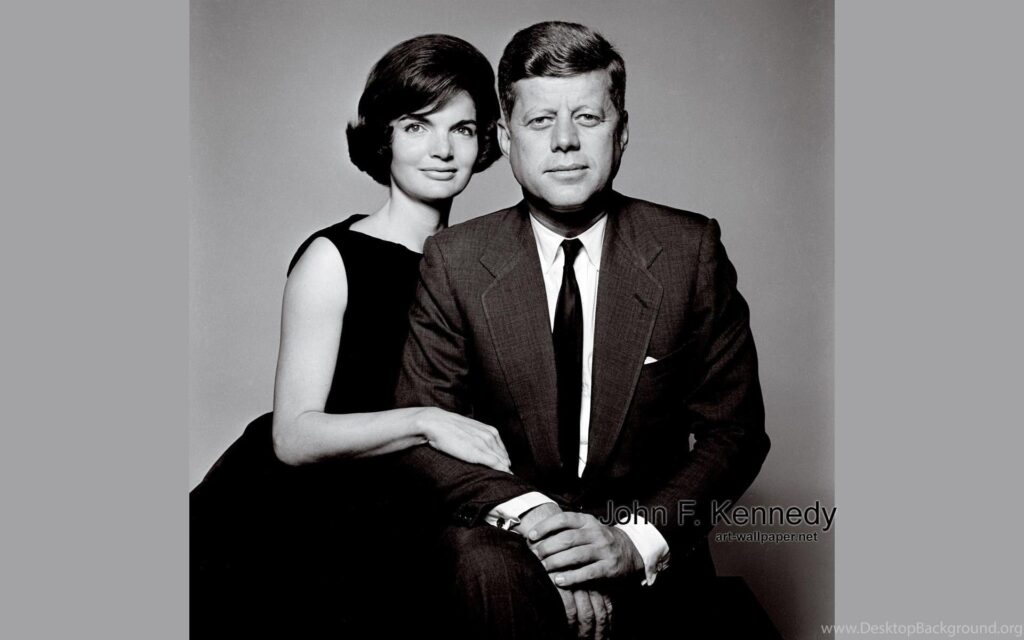 John Kennedy And Jackie Kennedy Wallpapers Desk 4K Backgrounds