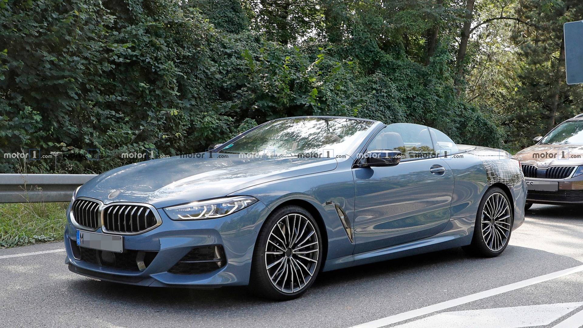 BMW Series Convertible Nearly Naked In New Spy Photos