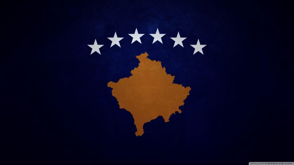 Kosovo Flag 2K desk 4K wallpapers High Definition