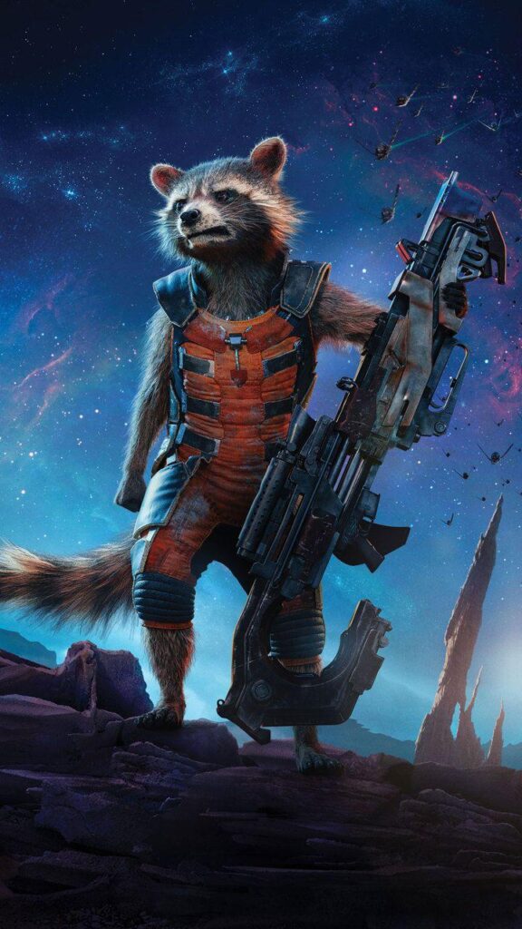 Download Rocket Raccoon Guardians Of The Galaxy k 2K k