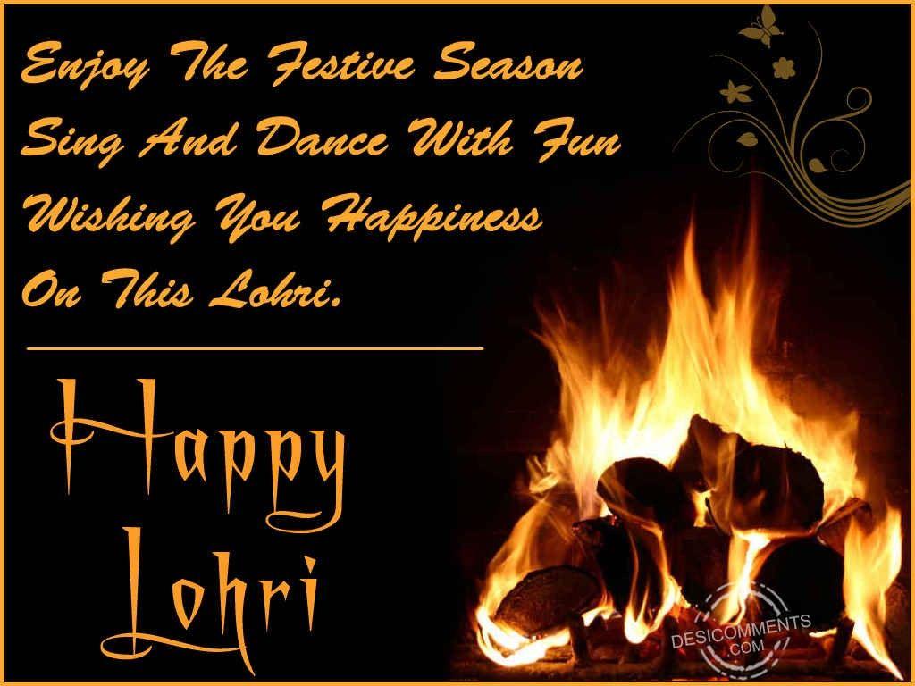 Happy Lohri Wishes in Punjabi Hindi English – 2K Wallpapers Card