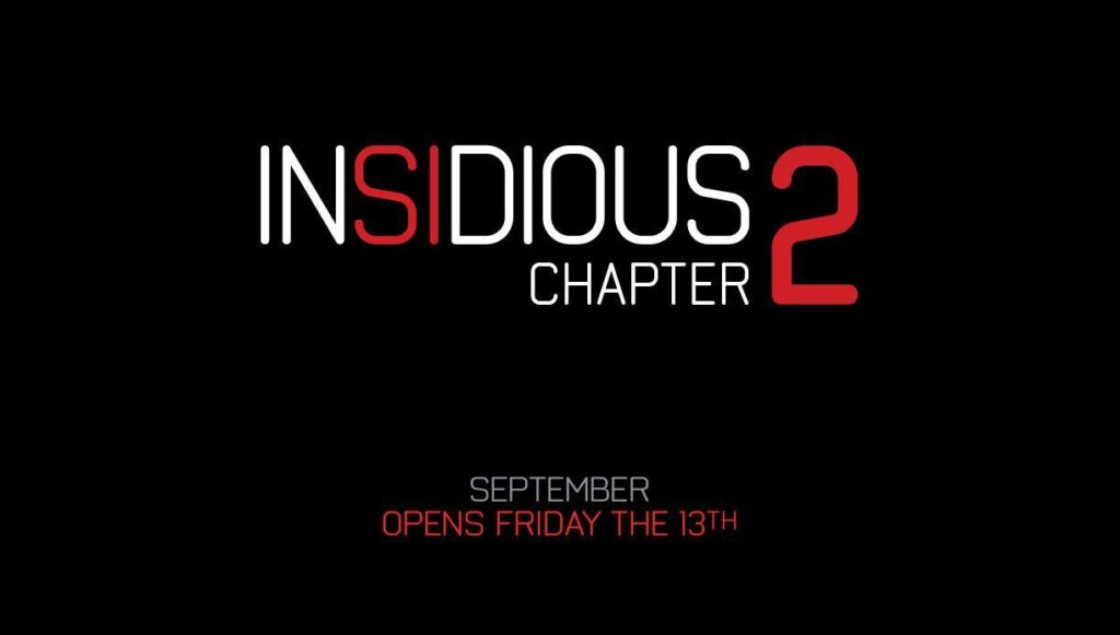Insidious Chapter Clip and Poster Released!