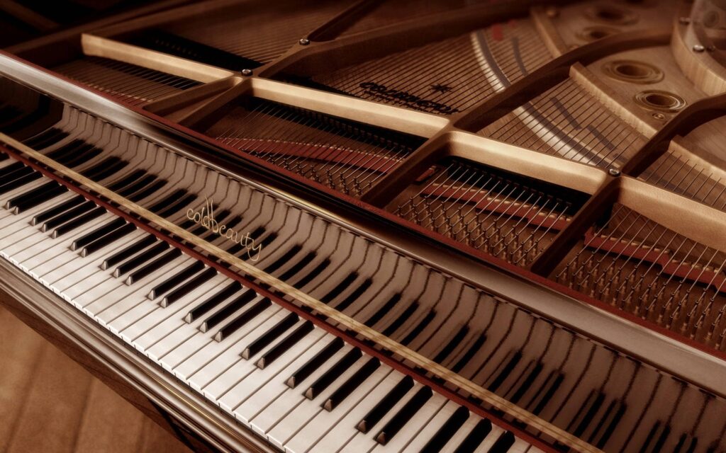 Wallpapers For – Piano Wallpapers 2K Vintage