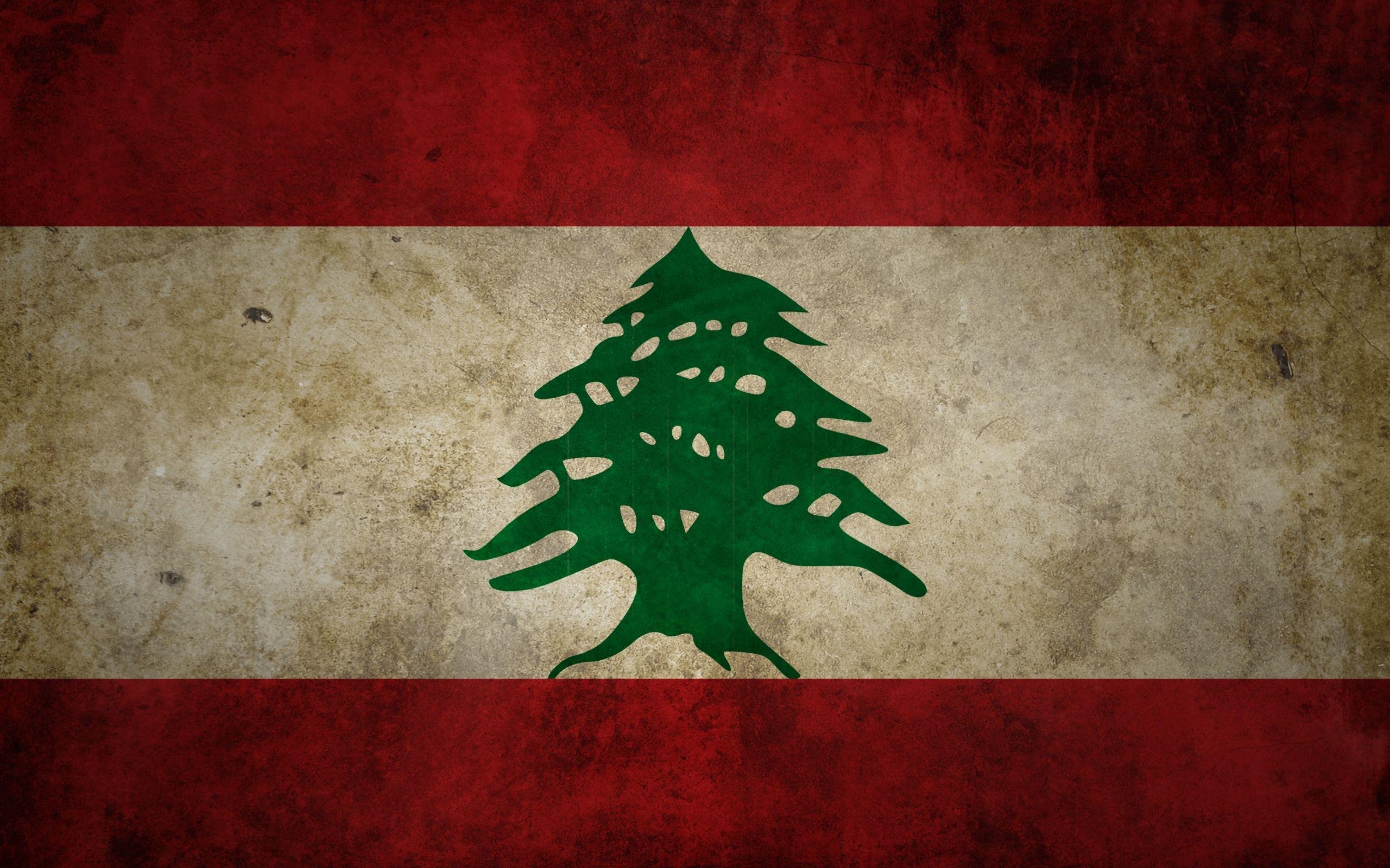 Download Wallpapers, Download grunge flags lebanon