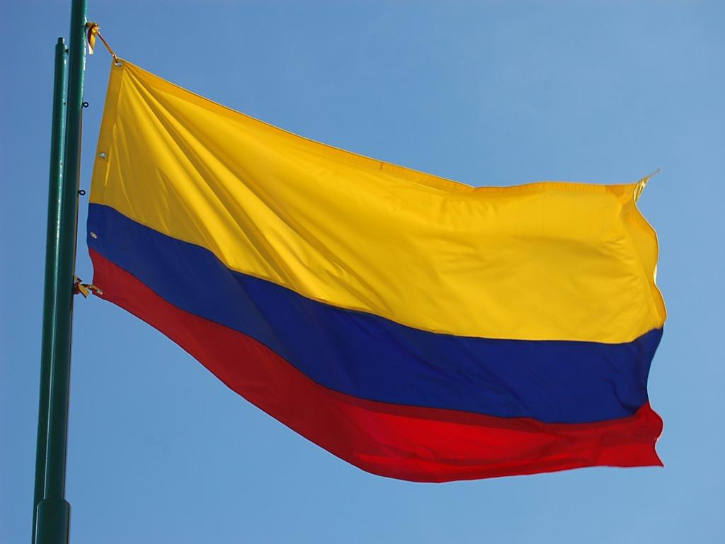 Ft Colombia flag *cm Hanging Colombian Festival banner