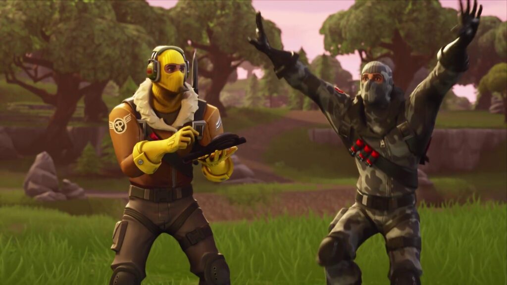 Fortnite Battle Royale Raptor and Havoc 2K