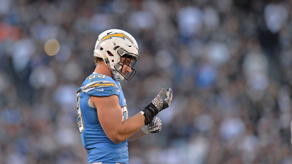 Joey Bosa still dealing with dislocated finger from last season