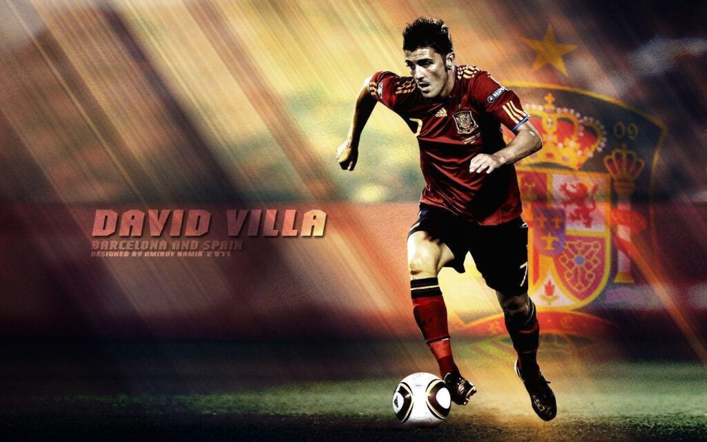 David Villa Spanish National Team Wallpapers