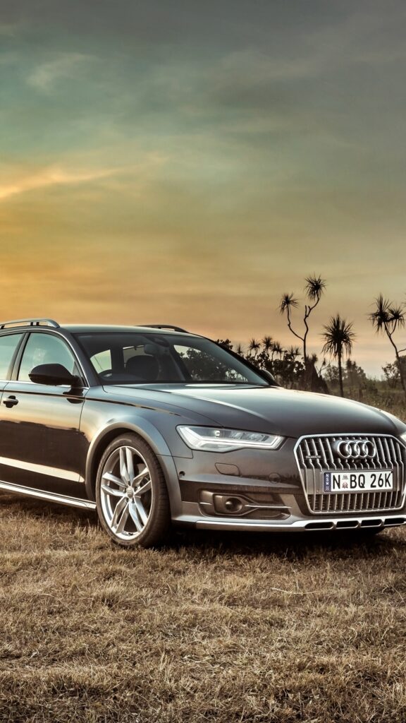 Download wallpapers audi, a, allroad, side view, hdr