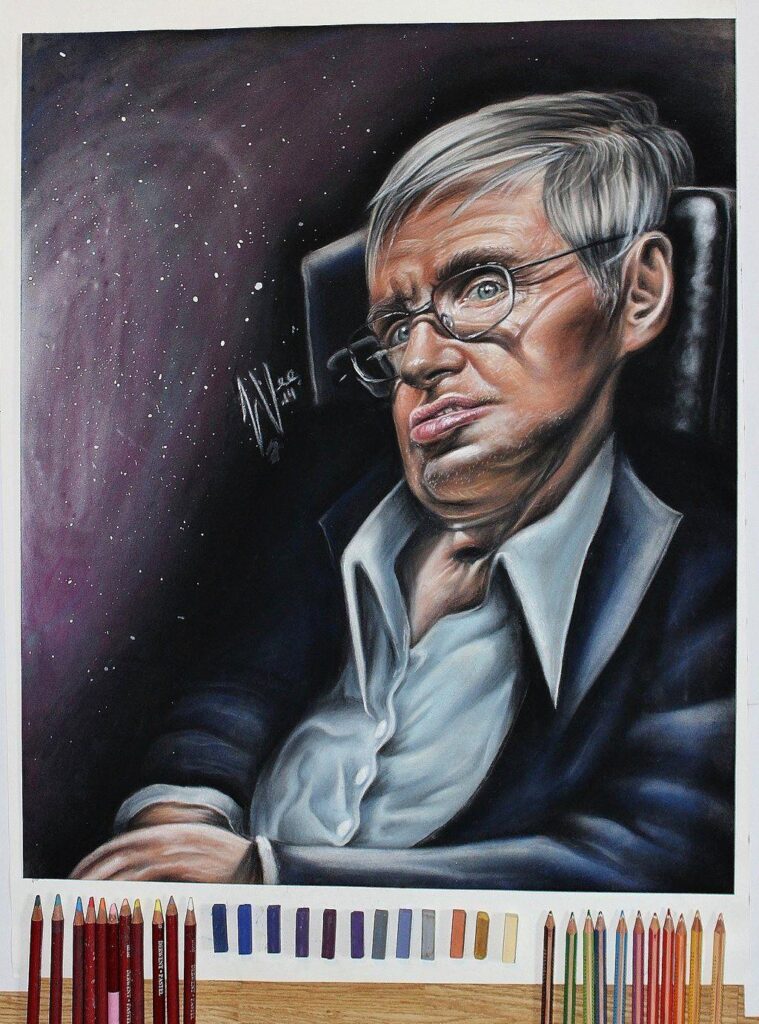 Stephen Hawking by Vengeancee
